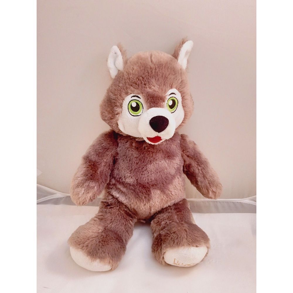 Build A Bear Wileyβ The Wolf Gray Plush Great Wolf Lodge Stuffed Animal